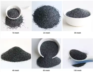 Prix ​​​​de la poudre de carbure de silicium noir de pureté OEM à 98,5 % F12-F240 pour abrasif au carborundum  -2-